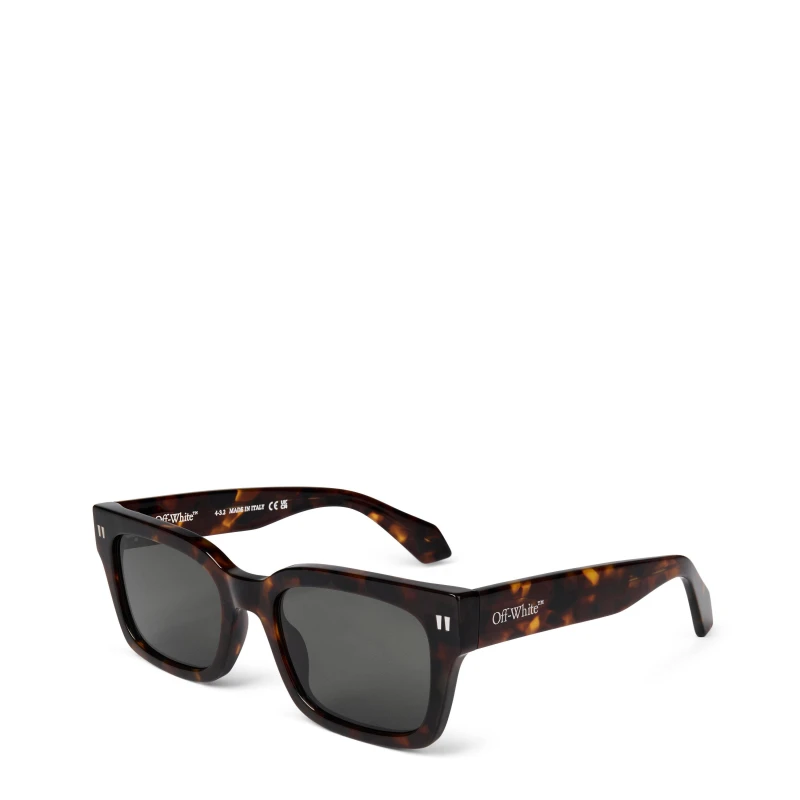 Image of Off White Midland 53 Architectural Square Sunglasses 6055 Havana unisex One Size