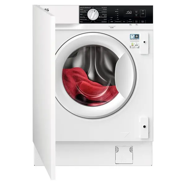 image of AEG LX6WG74634BI 7KG 1600RPM Integrated Washer Dryers