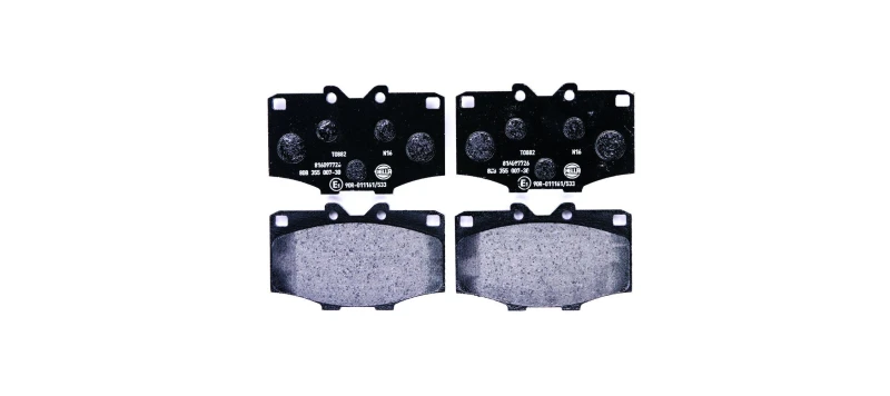 Image of HELLA Brake pad set HELLA 8DB 355 007-301