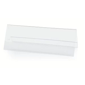 Image of A4 Seminar Sign Holder Tent Shaped Clear
