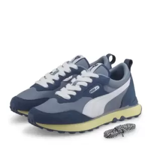 image of Puma Rider Fv Ami, Stellar-Puma White-Faded Denim, size: 9, Unisex, Trainers, 386668 01