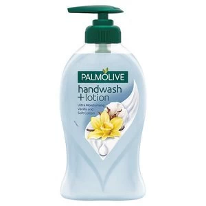 image of Palmolive Hand Soap and Lotions Vanilla and Soft Cotton 250ml