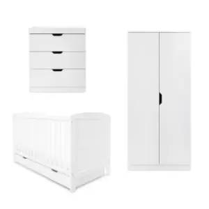 Image of Ickle Bubba Coleby 5 Piece Bundle including Mattress - White