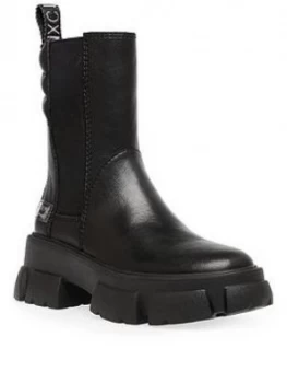 Image of Steve Madden Transam Ankle Boots - Black
