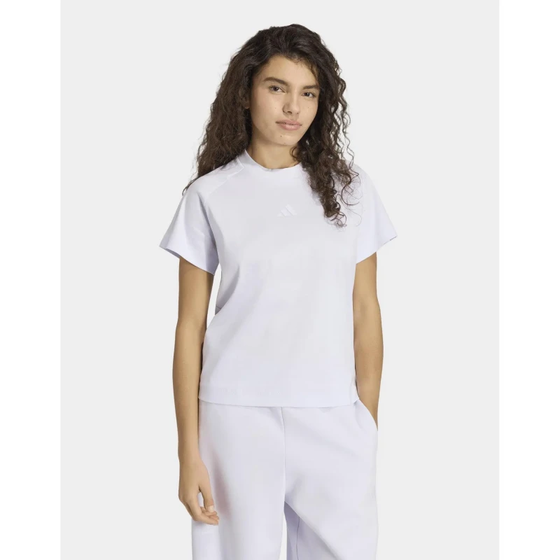 Image of Adidas Womens T-Shirt adidas Soft Lux Violet Female S