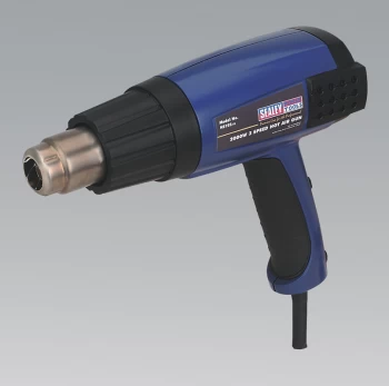 image of Sealey HS102 Hot Air Gun 2000W 3-Speed 50-600°C Variable Heat