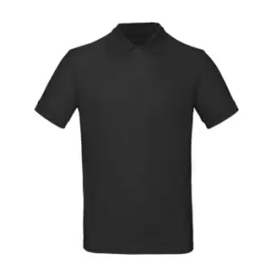 Image of B&C Mens Inspire Polo (M) (Jet Black)