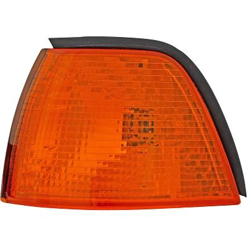 Image of DIEDERICHS 1213071 Turn Signal Left Front, Orange, with bulb holder, with plastic socket Indicator (62)