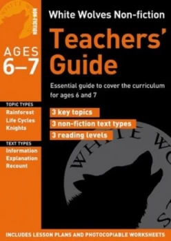 Image of White Wolves Non-Fiction Teachers Guide. Ages 6-7 by Gill Matthews Book