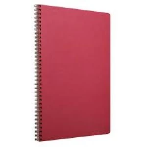 image of Clairefontaine Age Bag Wirebound Notebook A4 Red Pack of 5 781452C