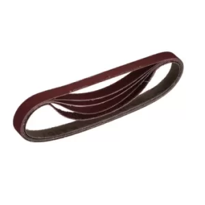 Image of Draper Cloth Sanding Belt, 13 x 457mm, Assorted Grit (Pack of 5)