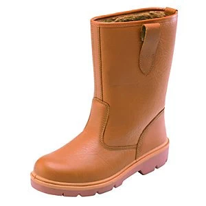 Image of Dickies Rigger Safety Boot Tan Size 12