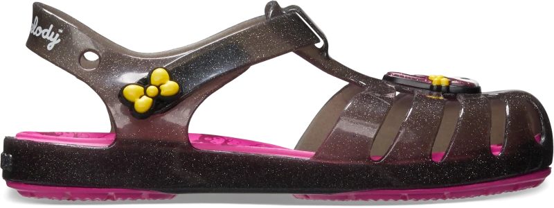 Image of Crocs Kids Toddlers Hello Kitty and Friends My Melody and Kuromi Isabella Sandals Multi C10