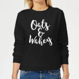 Image of Oats and Wahey Womens Sweatshirt - Black - 3XL - Black