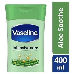 image of Vaseline Intensive Care Aloe Lotion 400ml