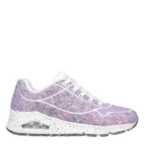 Image of Skechers Recycled Upper Lace Up Fashion - White