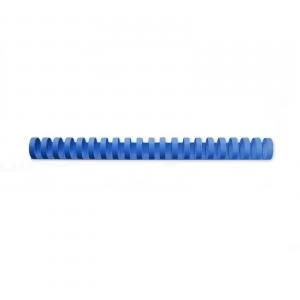Image of Original Acco GBC Binding Comb 10mm A4 21 Ring Blue Pack of 100