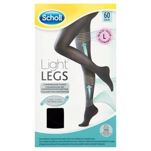 image of Scholl Large 60 Denier Compression Tights