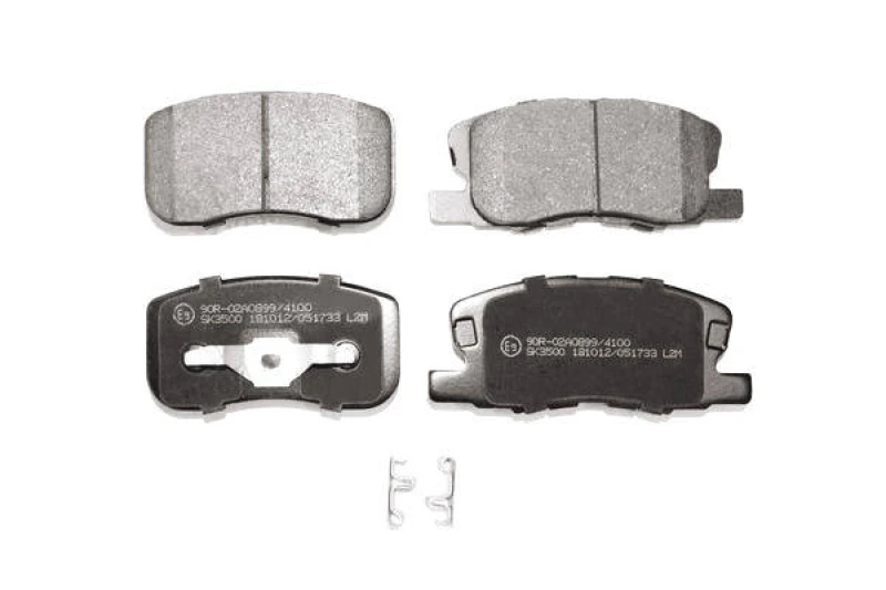 Image of LPR 05P1733 Brake pad set Brake Pad Set,disc brake (402)