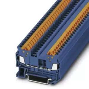 Image of Phoenix Contact 3205022 Terminal Block, Din Rail, 2Pos, 12Awg