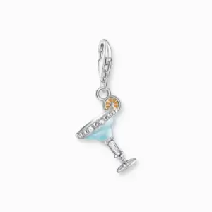 image of Charm Club Blue Cocktail Charm 1930-041-7