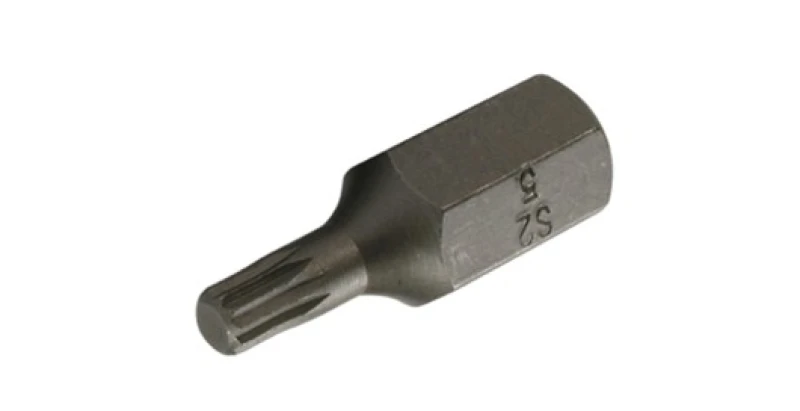 Image of SW-Stahl 05320L Screwdriver Bit Chrome Vanadium Steel, Spline Chrome Vanadium Steel Screwdriver Bit (5514)