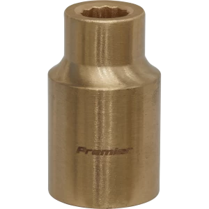 Image of Sealey 1/2" Drive Non Sparking Bi Hexagon Socket Metric 1/2" 8mm