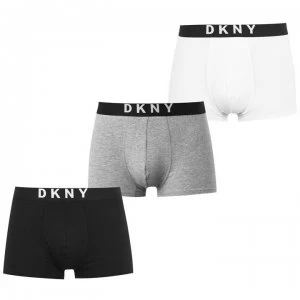 Image of DKNY 3 Pack Trunks - Blk/Gry/Wht
