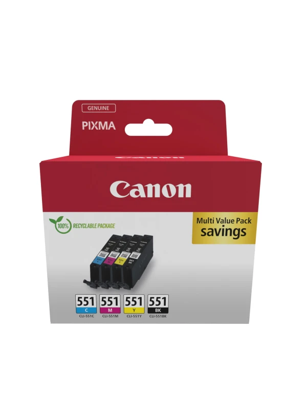 Image of Canon 6509B016 ink cartridge 4 pc(s) Original CMYK 6509B016