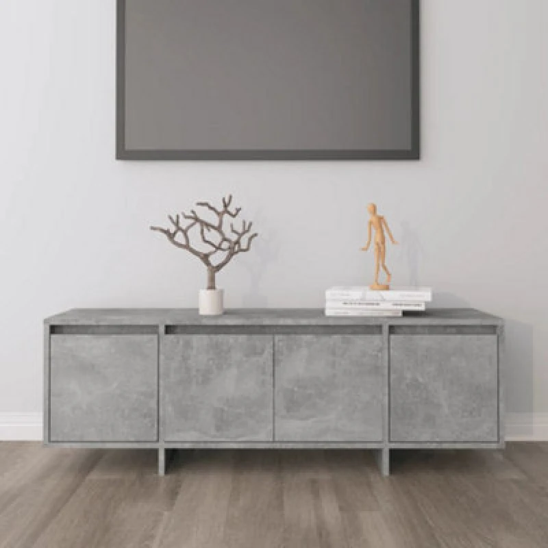 Image of VIDAXL TV Cabinet Concrete Grey 120x30x40.5cm Engineered Wood Vidaxl 8720286834879