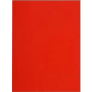 Image of Exacompta Recycled Square Cut Folders 160012E A4 Red 220gsm Board Pack of 500