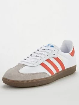Image of Adidas Originals Samba Og - White/Red