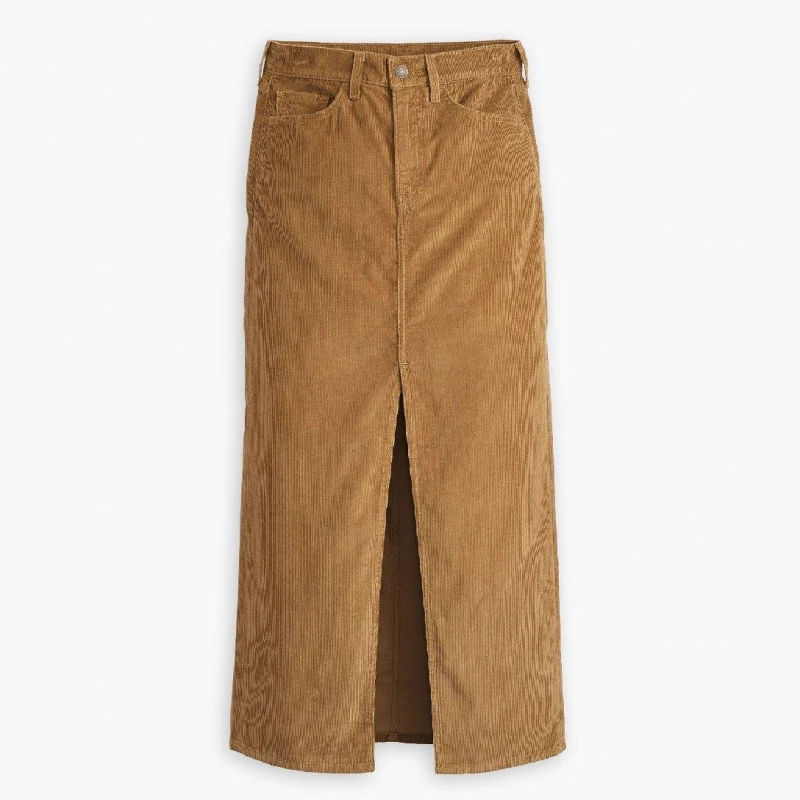 Image of Levis Womens Ankle Column Denim Skirt Ermine female 25 L32