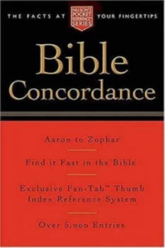 Image of Pocket Bible Concordance by Thomas Nelson Paperback