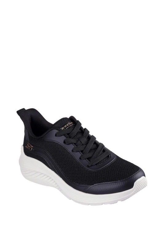Image of Skechers Bobs Squad Waves Still Wading Trainers Black