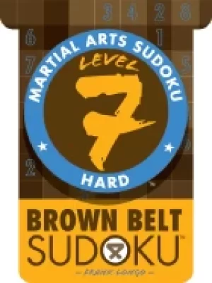 Image of martial arts sudoku level 7 brown belt sudoku