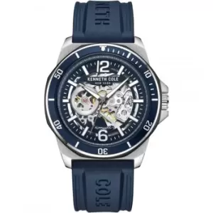 Image of Kenneth Cole Mens Kenneth Cole Automatic KCWGR0013502 - Two tone and Blue