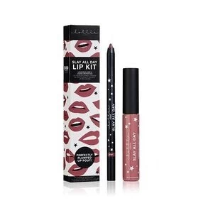 Image of Lottie London Slay All Day Lip Kit - Hey Bae Brown