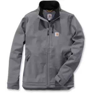 image of Carhartt Mens Crowley Durable Water Repellent Softshell Coat Jacket M - Chest 38-40' (97-102cm)