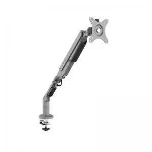 image of Triton gas lift single monitor arm - silver