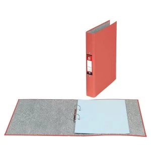 Image of 5 Star Ring Binders 2 O-Ring Size 25mm A4 Red Pack 10