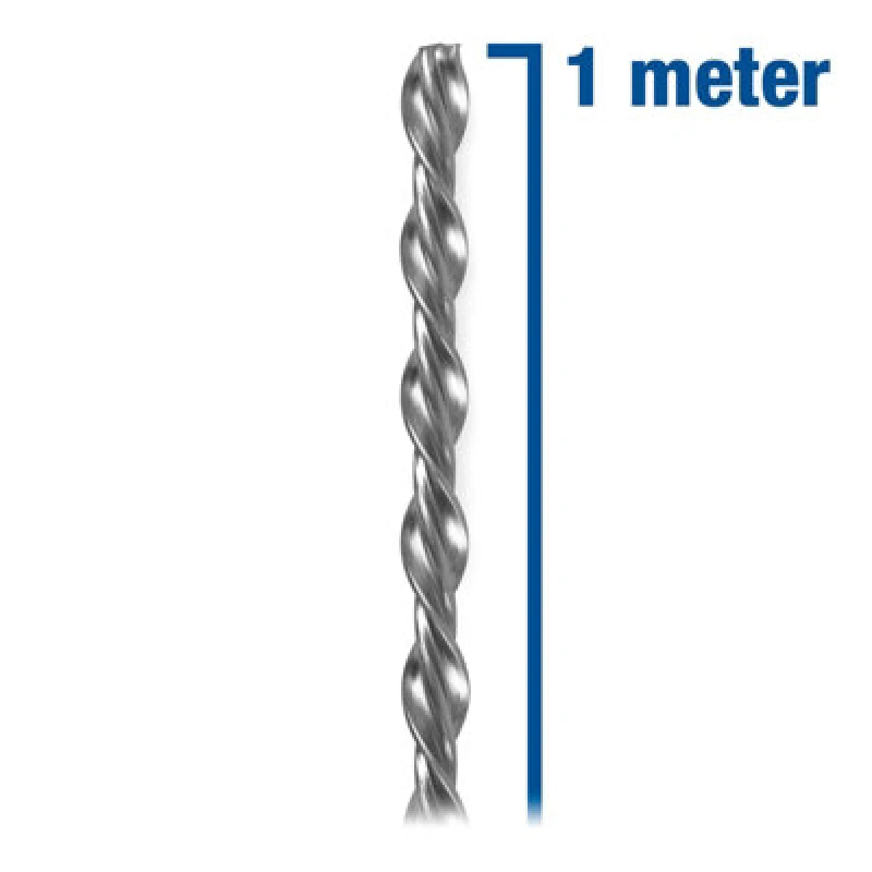 Image of Dryzone Brickfix Helical Bar (10 X 1M Crack Stitching Bars For Masonry Repair) 304 Stainless Steel. For Use With Brickfix Grout