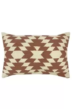 Image of Jura Woven Geometric Cushion