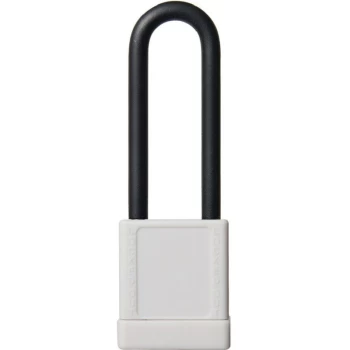 Abus - 74/40HB75 40MM Aluminium Padlock 1-KEY 75MM Long Shackle White