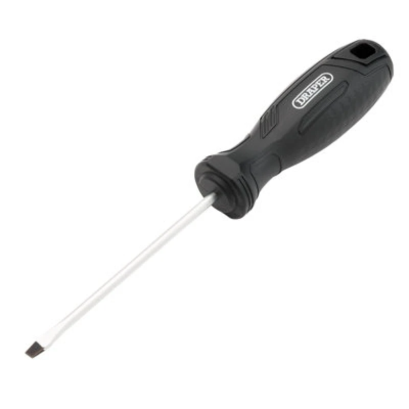 Image of Draper 13531 Slotted Hard Grip Screwdriver, 4.0 x 100mm 13531