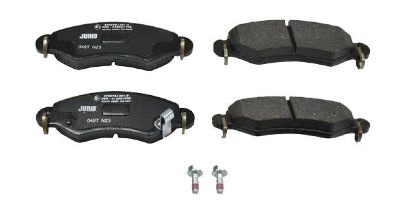 Image of JURID 573378J Brake pad set with acoustic wear warning Brake Pad Set,disc brake (402)