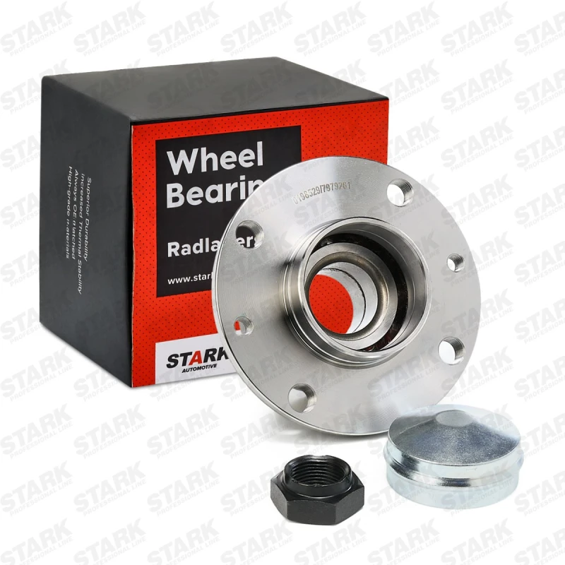 Image of STARK SKWB-0180586 Wheel bearing kit with grease cap Wheel Bearing Kit (654)