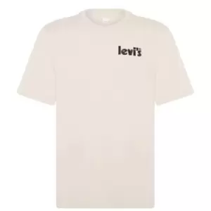 Levis Short Sleeve Relaxed Fit T Shirt - Blue