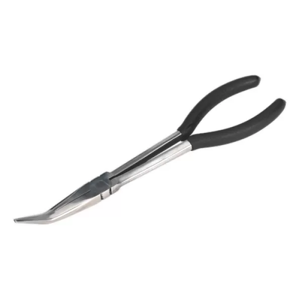 image of Genuine SEALEY S0436 Needle yesse Pliers 275mm 45&#176; Angle yesse