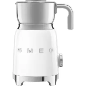 image of SMEG 50's Style MFF11WHUK Milk Frother - White